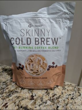 Skinny Cold Brew White Mocha - White & Tan